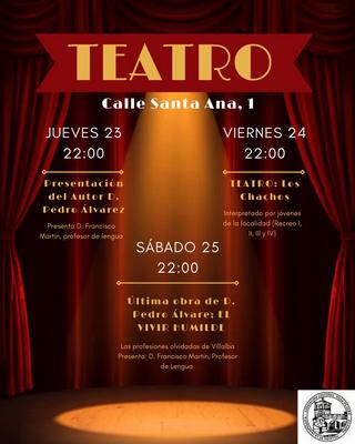 cartel  teatro p